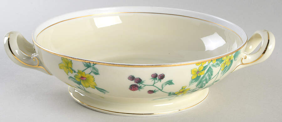 Catawba Round Vegetable No Lid by Black Knight-1