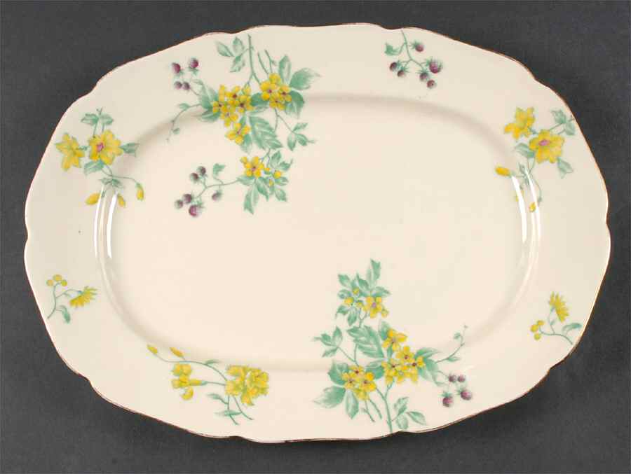 Catawba 14" Oval Serving Platter by Black Knight-1