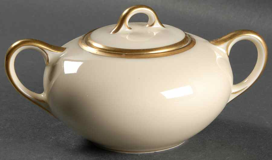 Colombia Cream Sugar Bowl & Lid by Black Knight-1