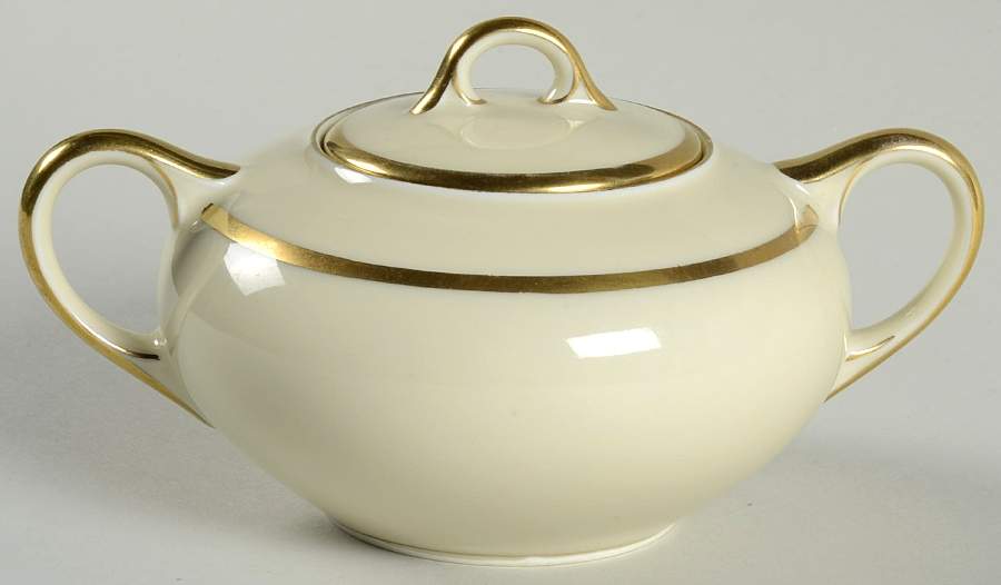 Colombia Cream Sugar Bowl & Lid by Black Knight-1