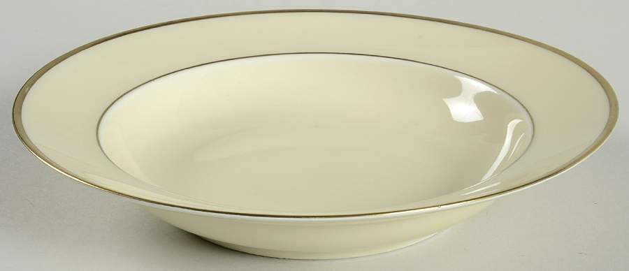 Colombia Cream Rim Soup Bowl by Black Knight-1