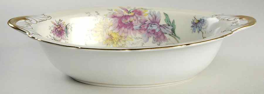 Conchita 11" Oval Vegetable Bowl by Black Knight-1