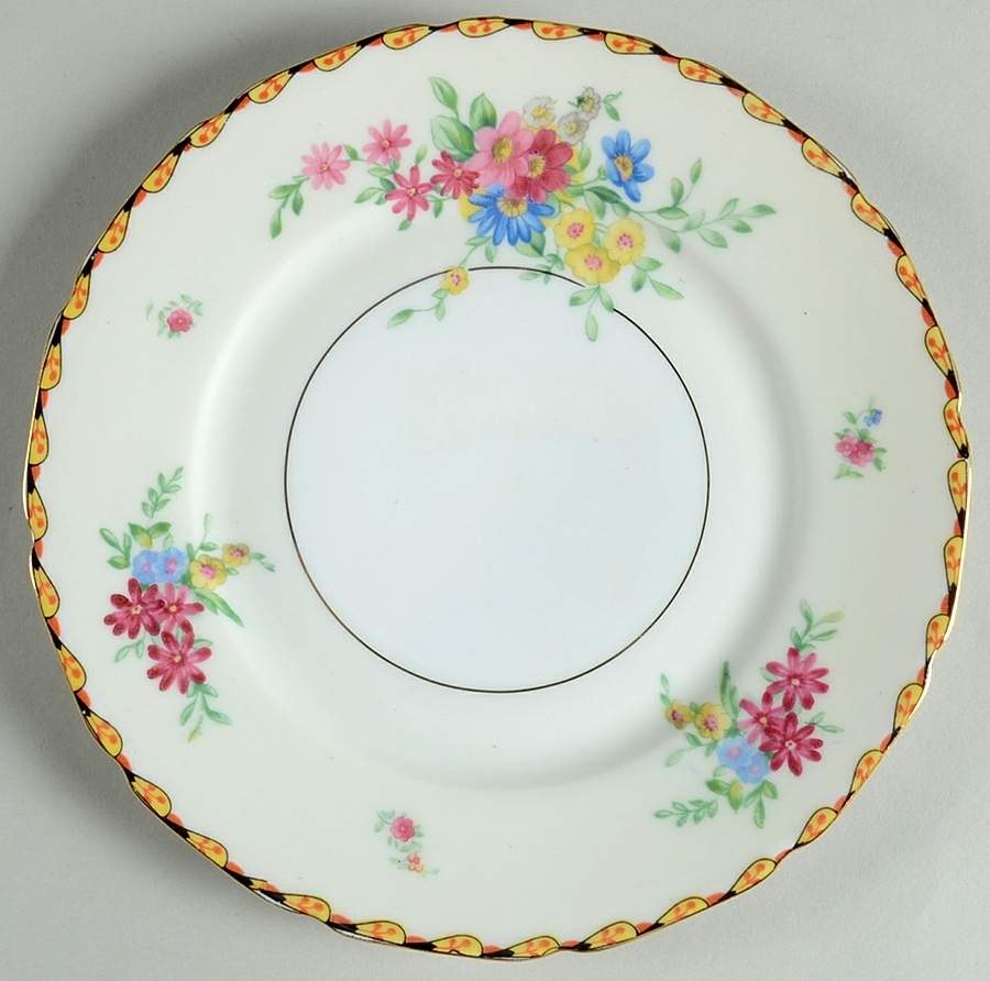 Cynthia Black Salad Plate by Black Knight-1