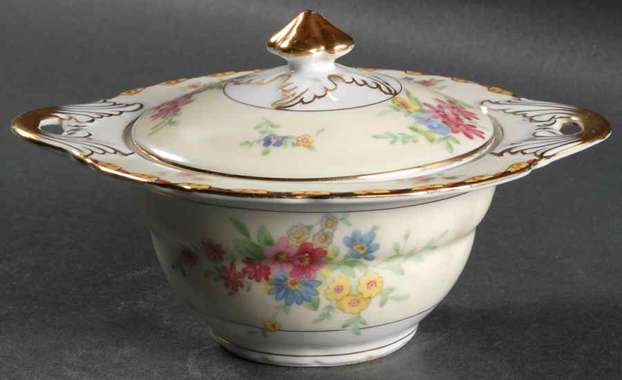 Cynthia Black Sugar Bowl & Lid by Black Knight-1