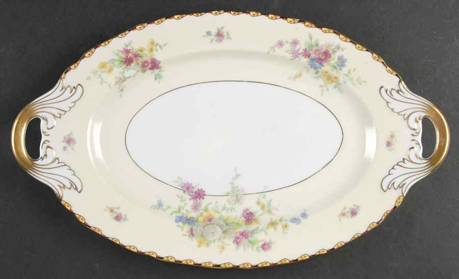 Cynthia Black 14" Oval Serving Platter by Black Knight-1