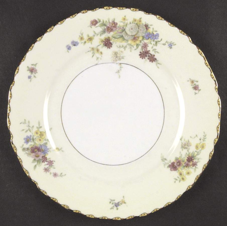 Cynthia Black Dinner Plate by Black Knight-1