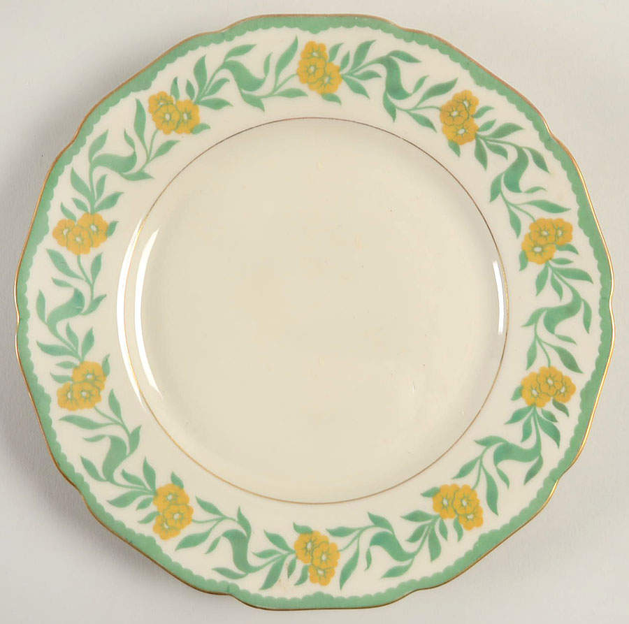 Daffodil Salad Plate by Black Knight-1