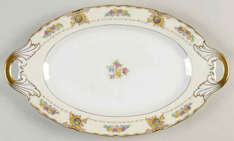 Desalvo 14" Oval Serving Platter by Black Knight-1