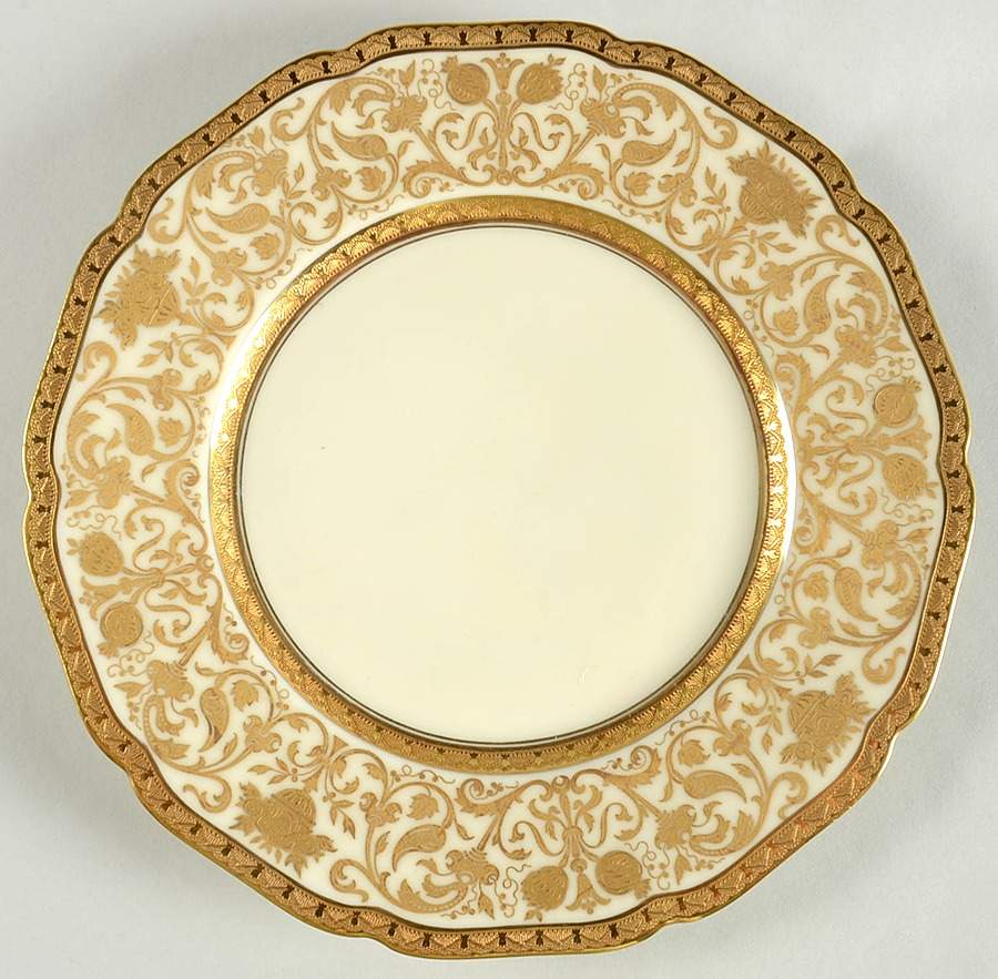 El Dorado Luncheon Plate by Black Knight-1