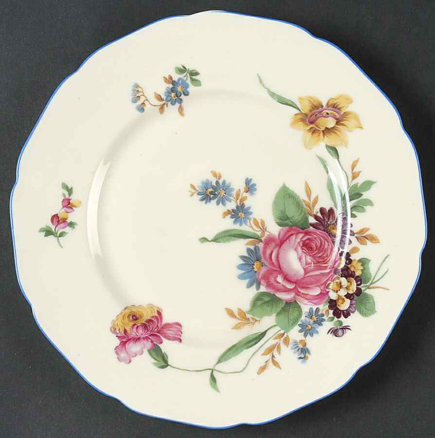 Firenze Luncheon Plate by Black Knight-1