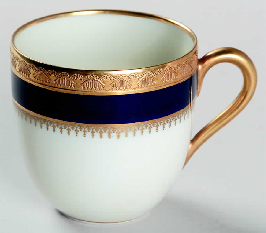 Fontainbleau Cream Flat Demitasse Cup by Black Knight-1