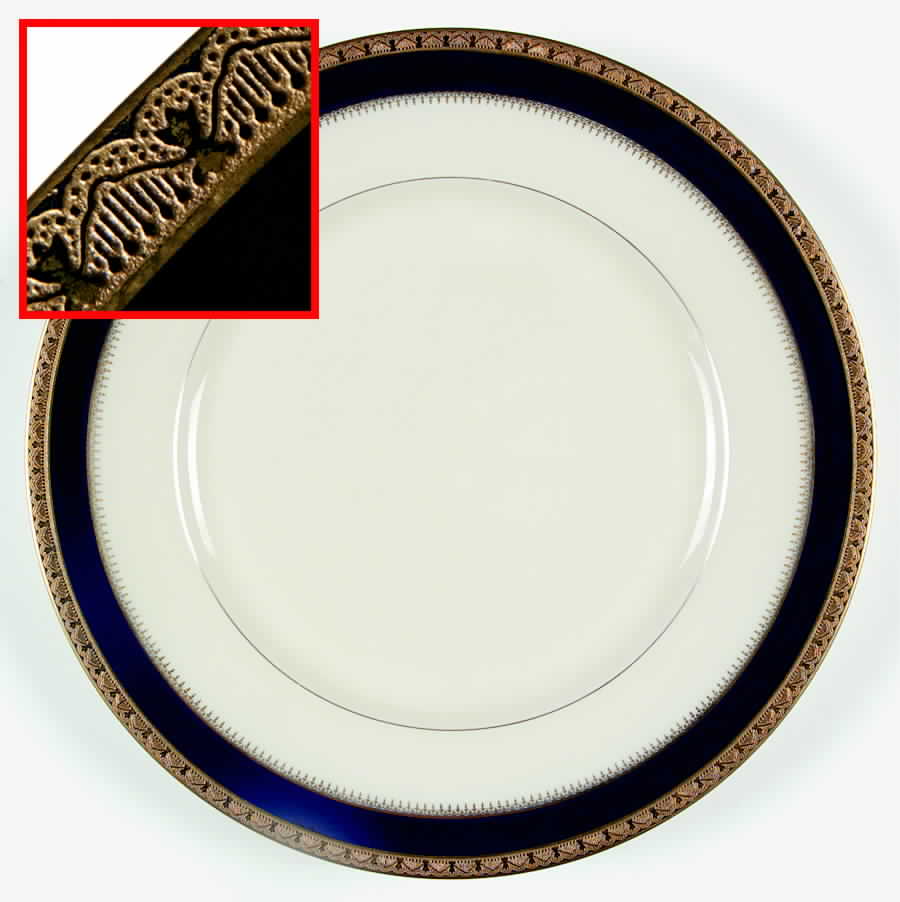 Fontainbleau Cream Dinner Plate by Black Knight-1