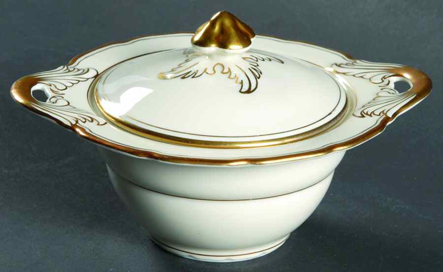 Fortuna Sugar Bowl & Lid by Black Knight-1