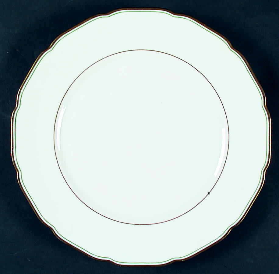 Fortuna Green Dinner Plate by Black Knight-1