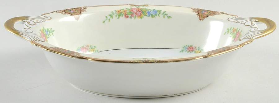 Georgina Brown 11" Oval Vegetable Bowl by Black Knight-1