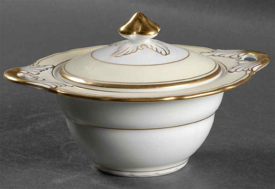 Gilda Sugar Bowl & Lid by Black Knight-1