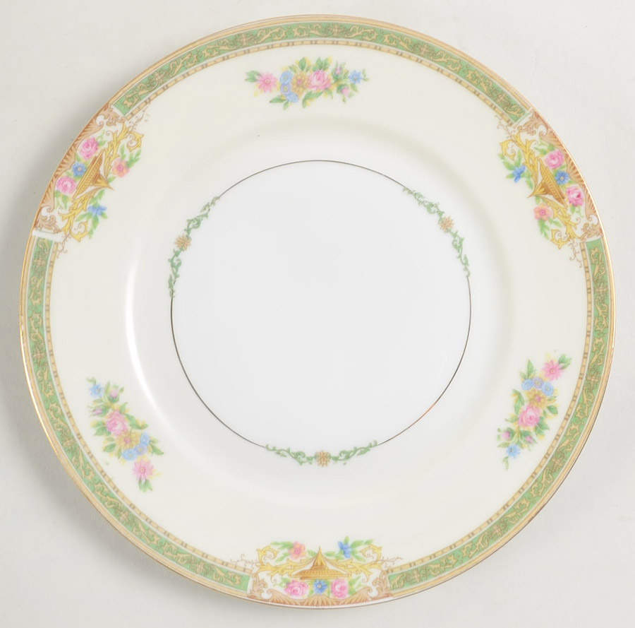 Gloria (Smooth) Salad Plate by Black Knight-1