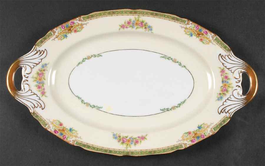 Gloria (Smooth) 14" Oval Serving Platter by Black Knight-1