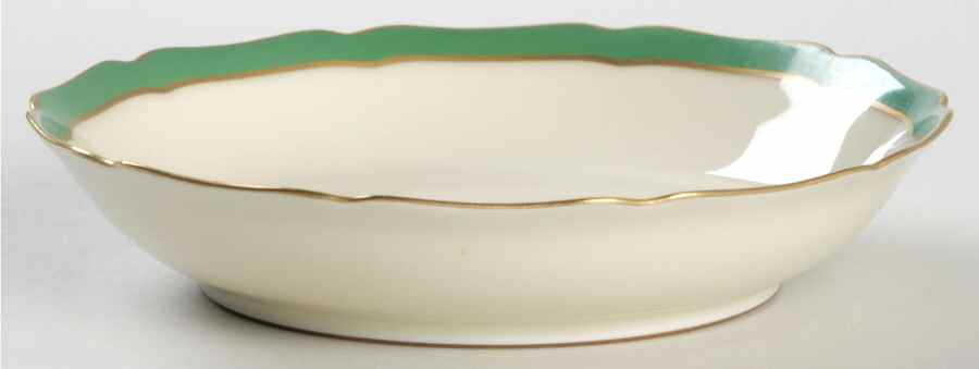 Green Band Fruit/Dessert (Sauce) Bowl by Black Knight-1
