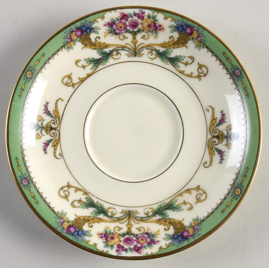Hathaway Saucer for Footed Cup by Black Knight-1
