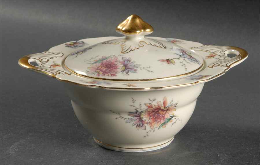 Helena Sugar Bowl & Lid by Black Knight-1