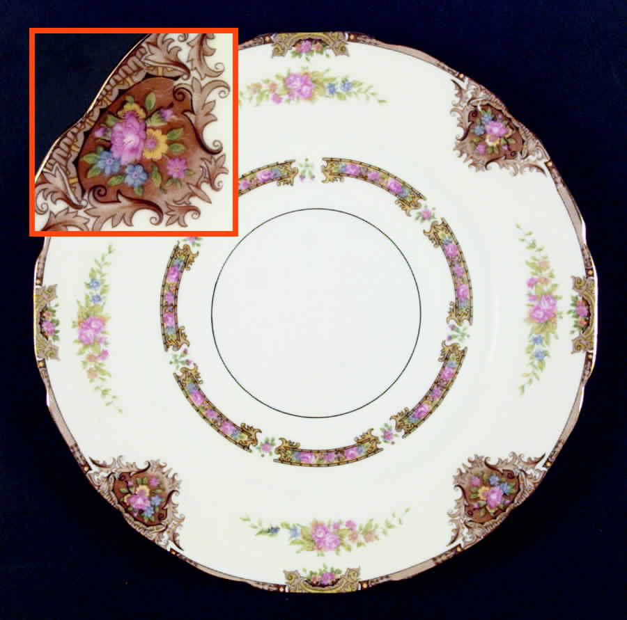 Marcia Brown Dinner Plate by Black Knight-1