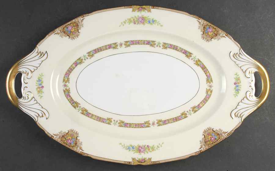 Marcia Brown 18" Oval Serving Platter by Black Knight-1