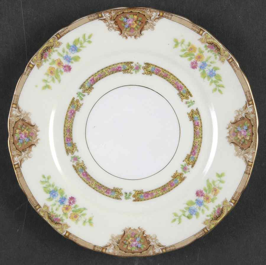 Marcia Brown Bread & Butter Plate by Black Knight-1