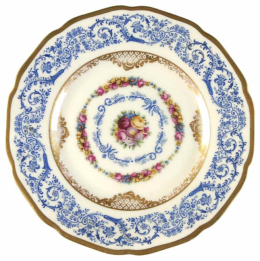 Margarite Bread & Butter Plate by Black Knight-1