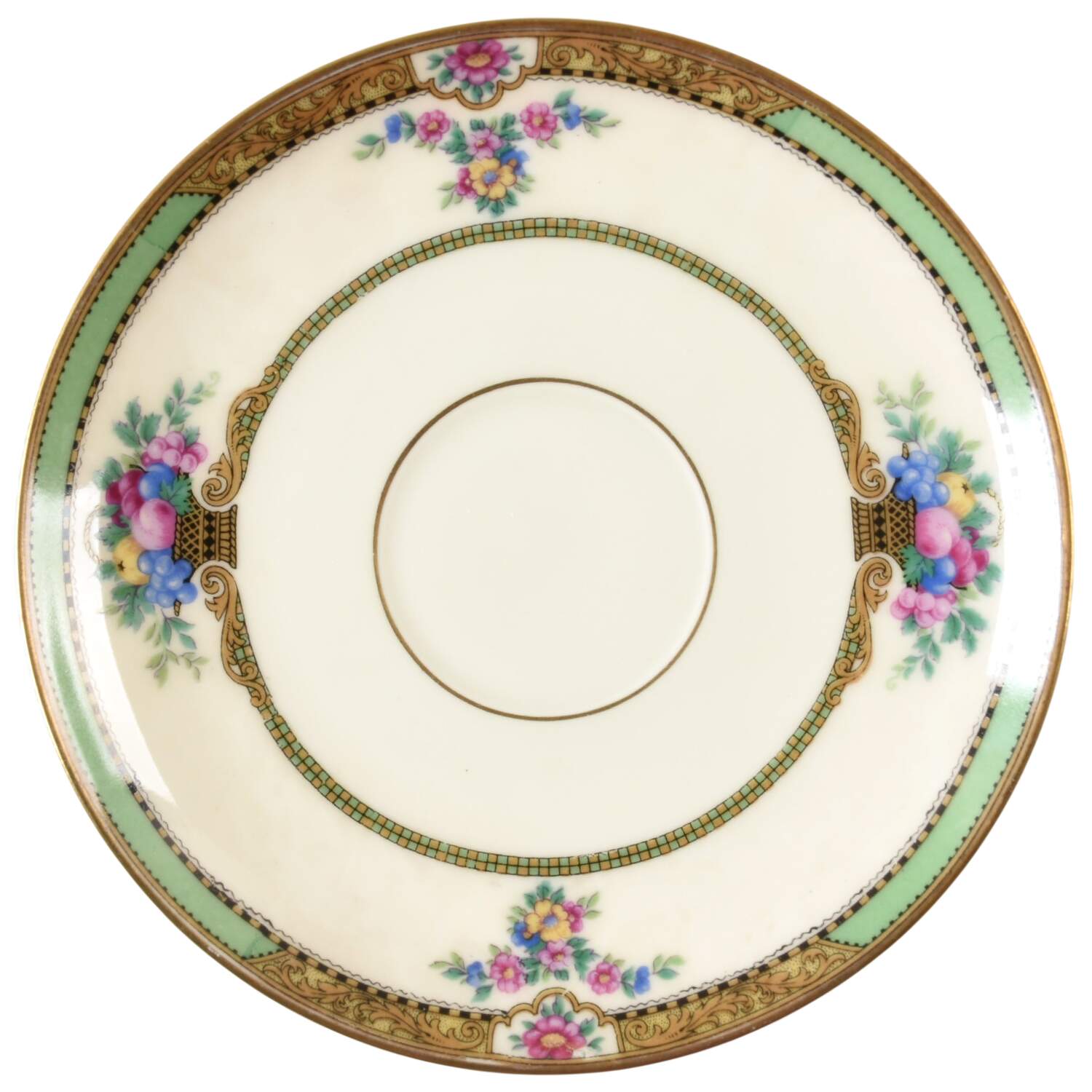 Maytime Saucer for Bouillon Cup by Black Knight-1