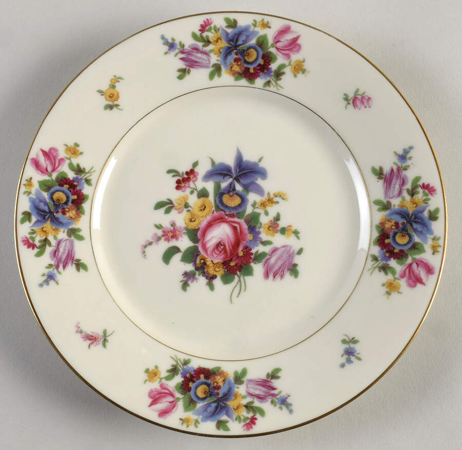 Meissen Salad Plate by Black Knight-1