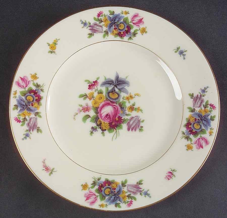 Meissen Salad Plate by Black Knight-1