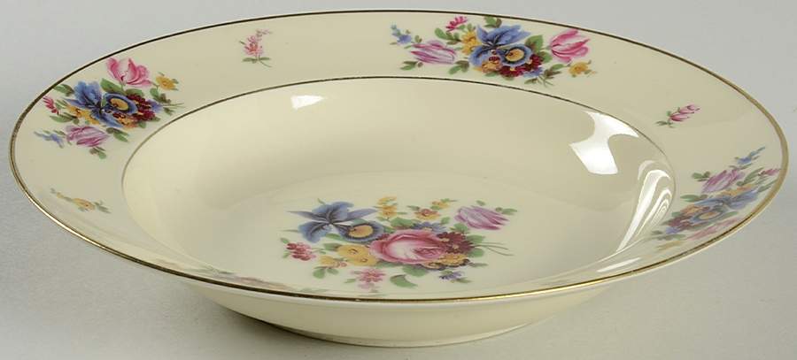 Meissen Rim Soup Bowl by Black Knight-1