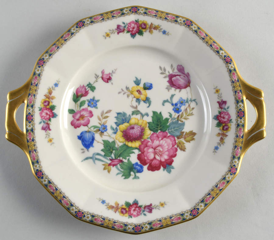 Palmero Handled Cake Plate by Black Knight-1