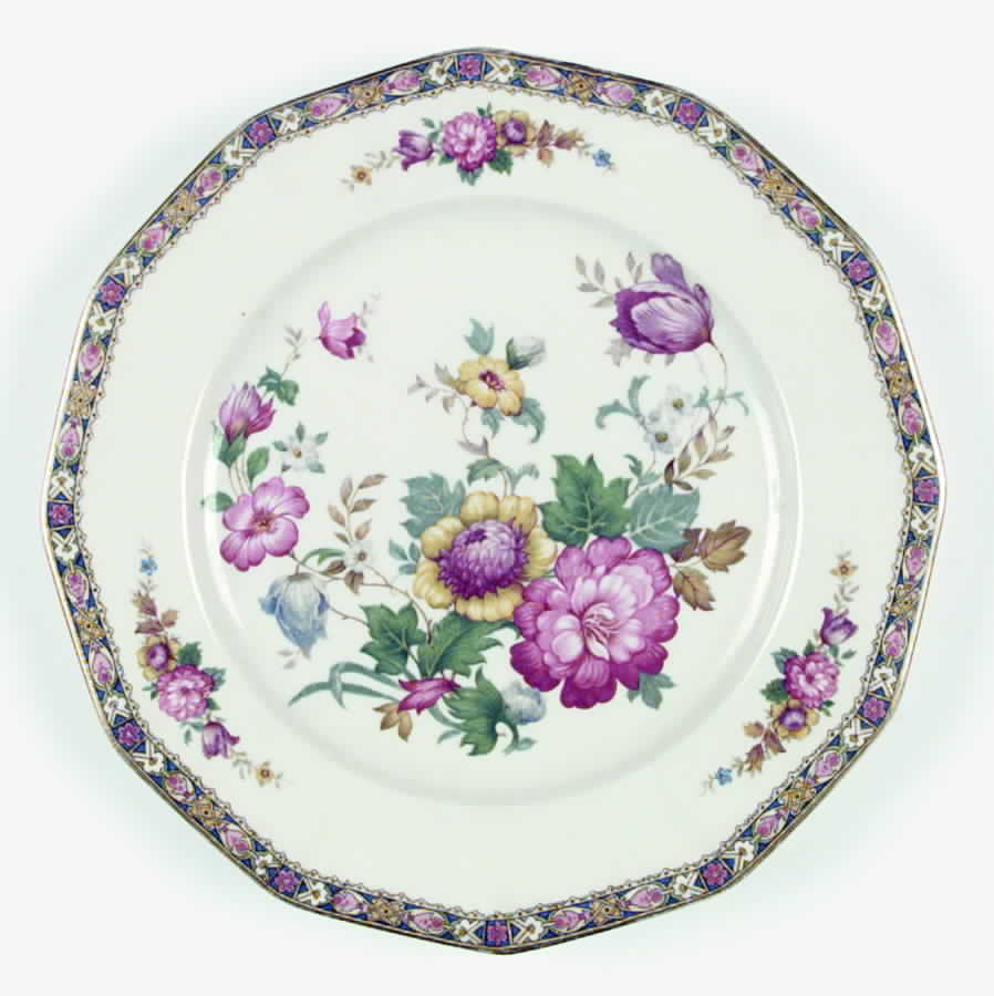 Palmero Luncheon Plate by Black Knight-1