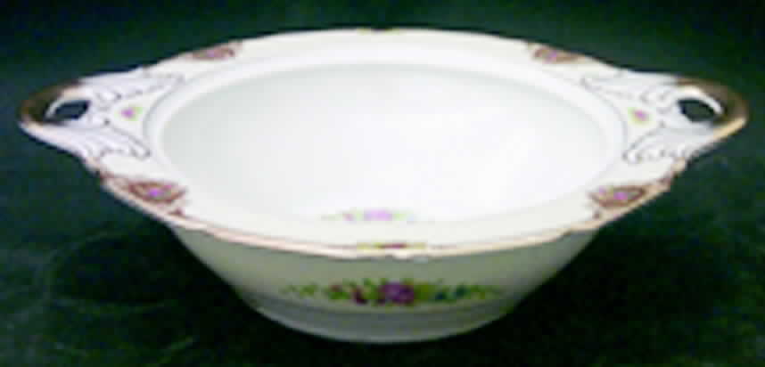 Patricia Brown Round Vegetable No Lid by Black Knight-1