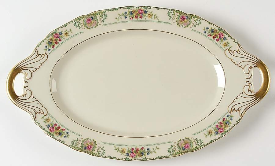 Princess 14" Oval Serving Platter by Black Knight-1