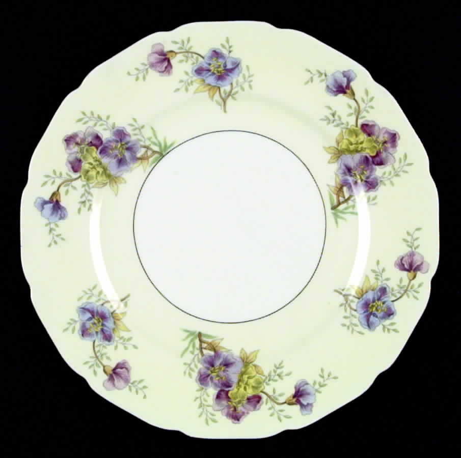 Rambler Rose Dinner Plate by Black Knight-1