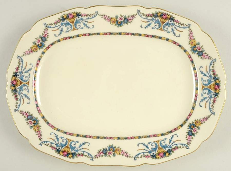 Rechere 12" Oval Serving Platter by Black Knight-1