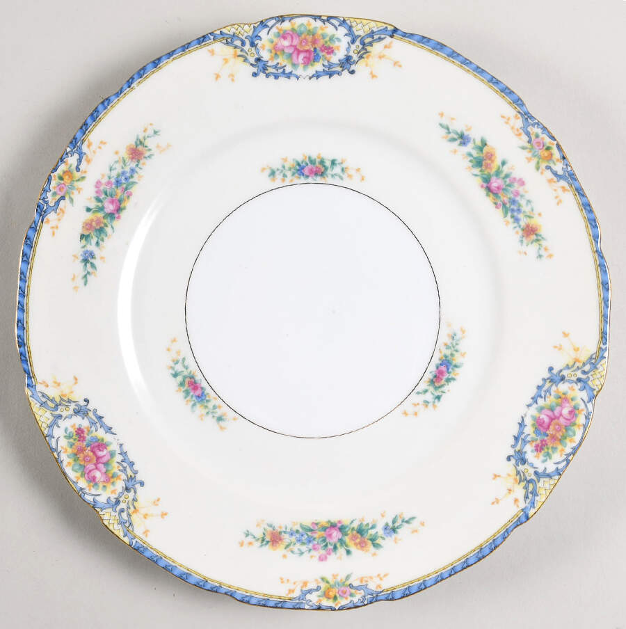 Rhoda Rhoda Blue Dinner Plate by Black Knight-1