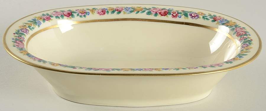 Rosemarie 9" Oval Vegetable Bowl by Black Knight-1