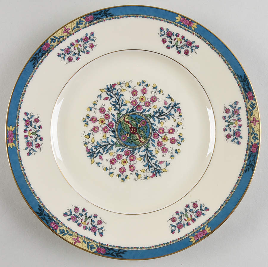 Tangiers Luncheon Plate by Black Knight-1
