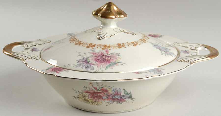Thelma Round Covered Vegetable by Black Knight-1