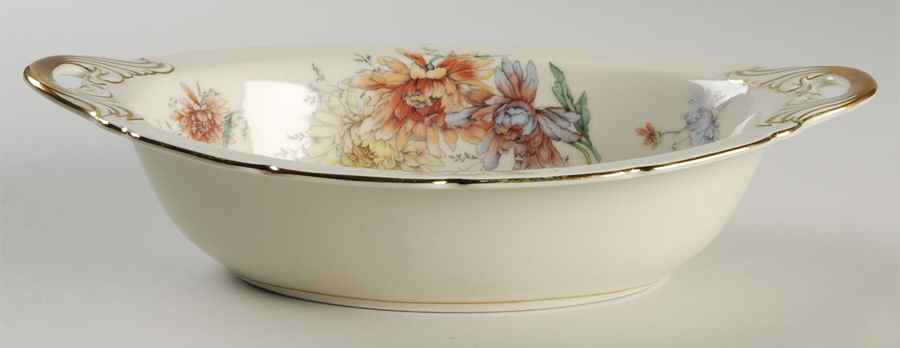 Thelma 10" Oval Vegetable Bowl by Black Knight-1