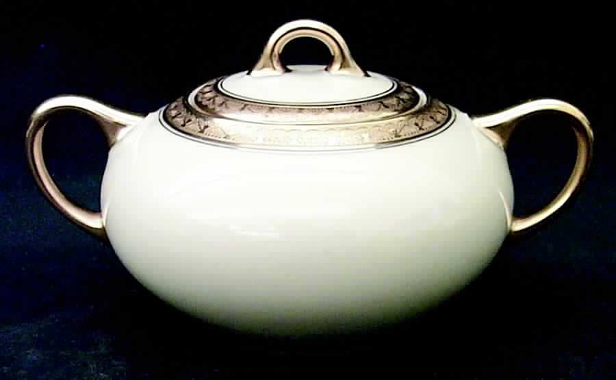 Trianon Sugar Bowl & Lid by Black Knight-1