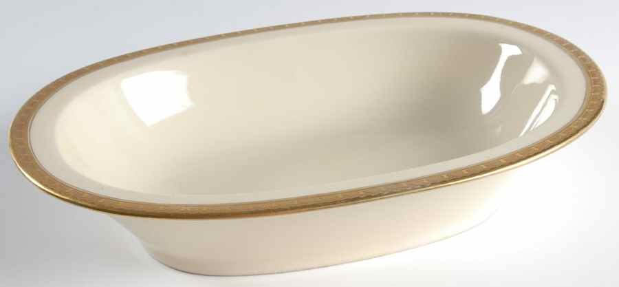 Trianon 9" Oval Vegetable Bowl by Black Knight-1