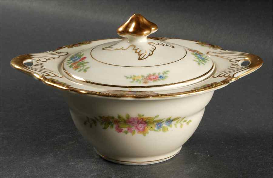 Washington Sugar Bowl & Lid by Black Knight-1