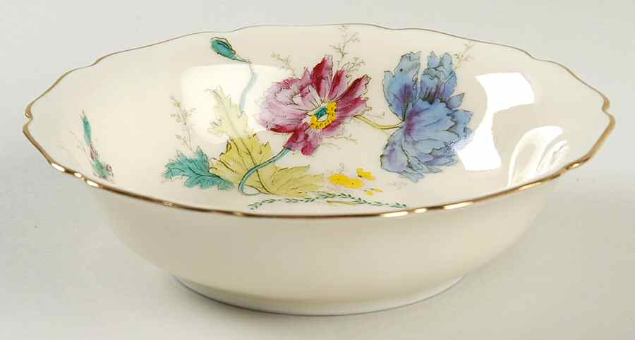 Wild Rose Coupe Cereal Bowl by Black Knight-1