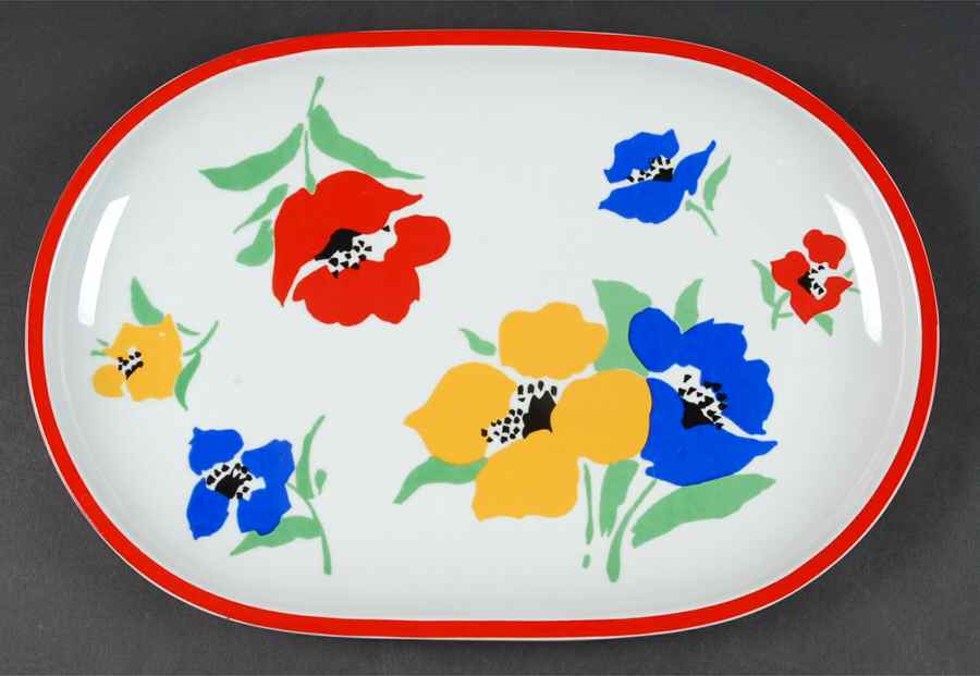 Anemone 14" Oval Serving Platter by Block-1