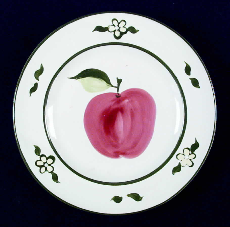 Apples Salad Plate by Block-1